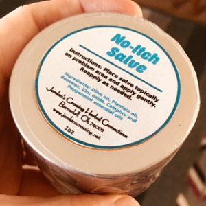 No Itch Salve www.jordanscrossing.net