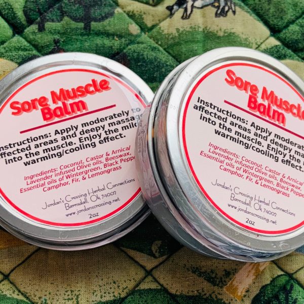 Sore Muscle Balm -2 oz
