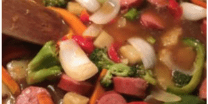 Sweet & Sour Kielbasa www.jordanscrossing.net "Less chemicals, More health, Clean living"