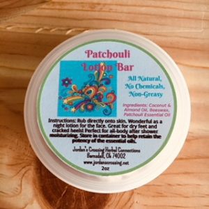 Patchouli Lotion Bar www.jordanscrossing.net